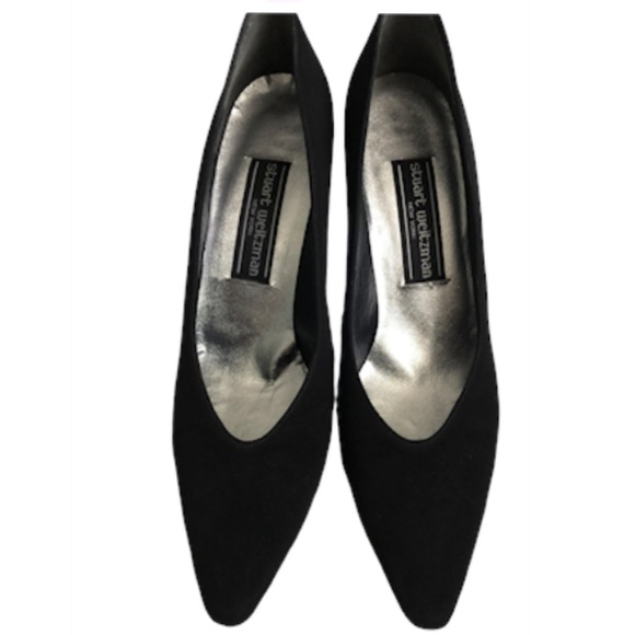VTG STUART WEITZMAN CLASSIC HEELS SIZE 7 1/2 AAA - Picture 4 of 9